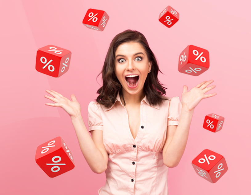 Скидка на товары Optimus за регистрацию  на сайте 10%