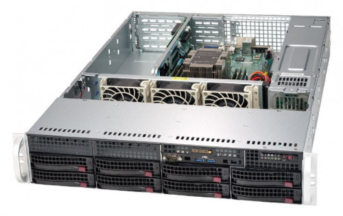 Платформа SuperMicro SYS-5029P-WTR 3.5" SAS/SATA 10G 2P 2x500W