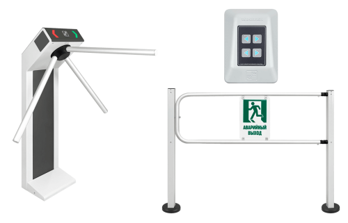 Турникет-трипод CARDDEX «STR», Комплект «STR Стандарт 4»