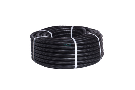 Труба Eletec гофрированная 25 тяжелого типа с зондом ПНД безгалогенная (HF), СТС, 50 м