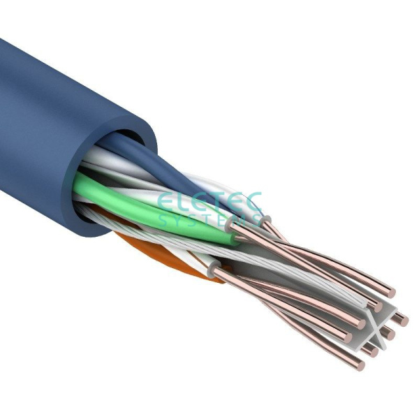 Кабель Eletec UTP 6 4x2xAWG23, наружный, 305 м, медь Кабель Eletec UTP 6 4x2xAWG23, наружный, 305 м, медь