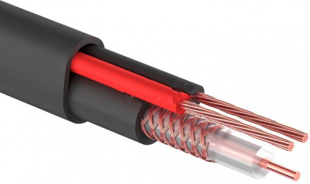 Кабель комбинированный Eletec RG-59 MICRO+2x0.75, 100м