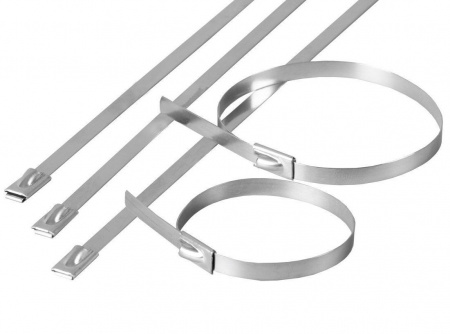 Хомут стальной Eletec 300х4,6 (10 шт)