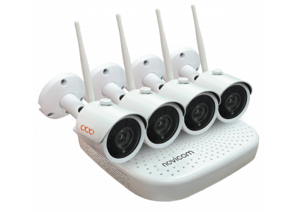 IP-видеорегистратор Novicam WIFI KIT 1204