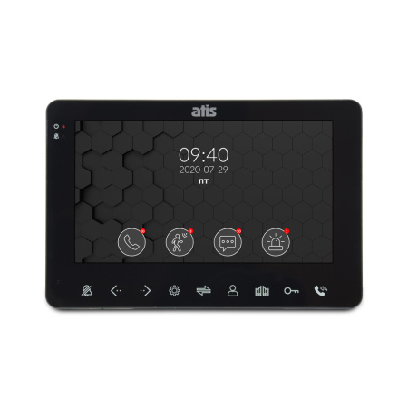 Видеодомофон ATIS AD-780FHD Black