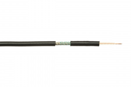 Кабель Eletec RG-174 50 Ом, черный, 100 м