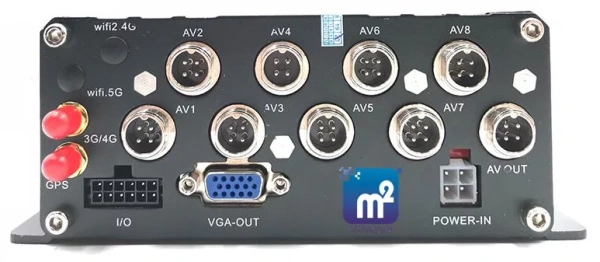 Мобильный видеорегистратор "М2Медиа-1080p" v.2.0 (4-канальный AHD+1IP)