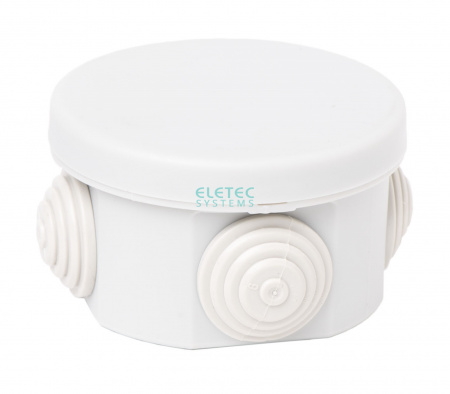 Коробка Eletec Промрукав распределительная 40-0110 для о/п безгалогенная (HF) 70x50 (132 шт/к)