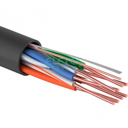 Кабель Eletec UTP 5E 4x2xAWG24, наружный, эконом, 305 м, CCA (медь 30%)
