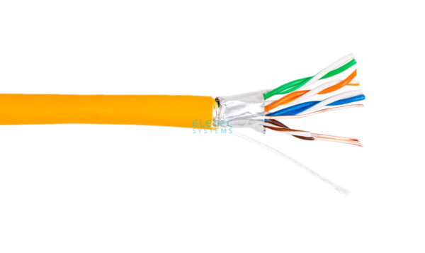 Кабель Eletec FTP 6 4x2xAWG23 нг(А)-HF 305 м, медь