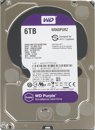 Жесткий диск WD Purple WD60PURZ
