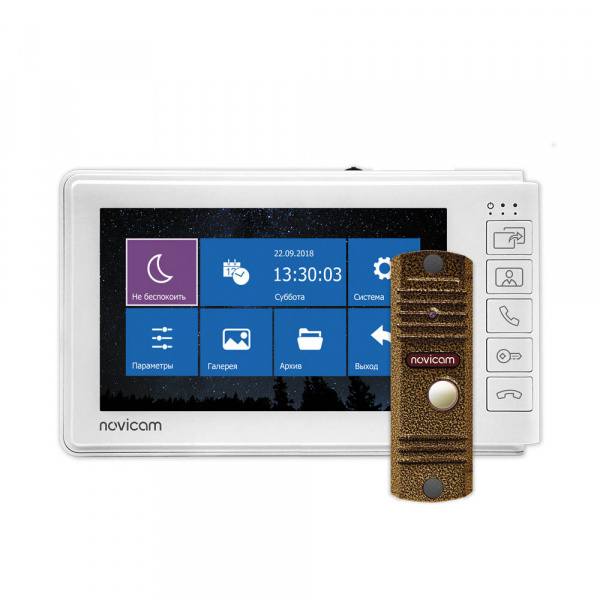 Комплект видеодомофона NOVIcam SMILE 7 HD KIT