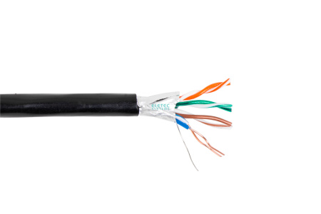 Кабель Eletec FTP 5E PROFI line 4x2xAWG24, наружный, 305м, медь
