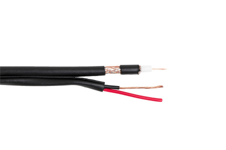 Кабель комбинированный Eletec 3C-2V+2x0.5, плоский, 200м (outdoor)