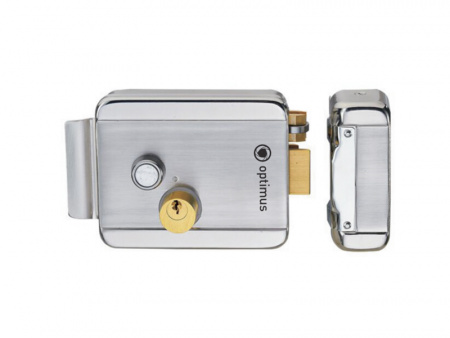 Электромеханический замок Optimus EMR-02 (хром)_V1