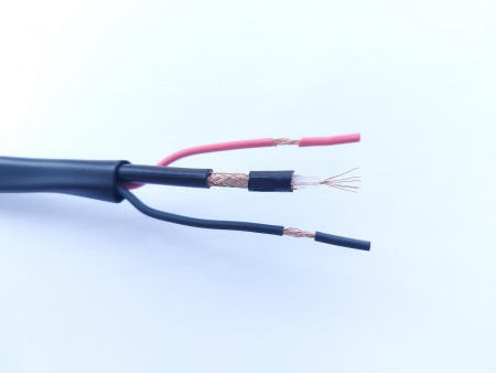 Кабель комбинированный Eletec RG-59 MICRO+2x0.75, 200м (outdoor)