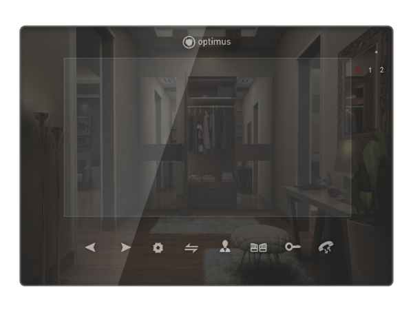 Видеодомофон Optimus VMH-7.5