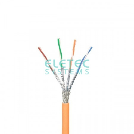 Кабель Eletec SFTP 6A 4x2xAWG23 LSZH, 305 м, медь