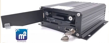 Мобильный видеорегистратор "М2Медиа-1080p" v.2.0 (4-канальный AHD+1IP)
