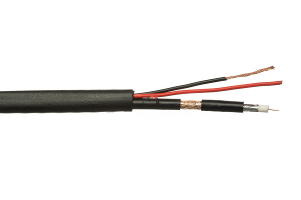 Кабель комбинированный Eletec КВК-П-2Э 2x0.50, (outdoor), 200 м Кабель комбинированный Eletec КВК-П-2Э 2x0.50, (outdoor), 200 м