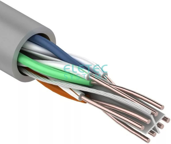 Кабель Eletec UTP 6 4x2xAWG23, 305 м, медь Кабель Eletec UTP 6 4x2xAWG23, 305 м, медь