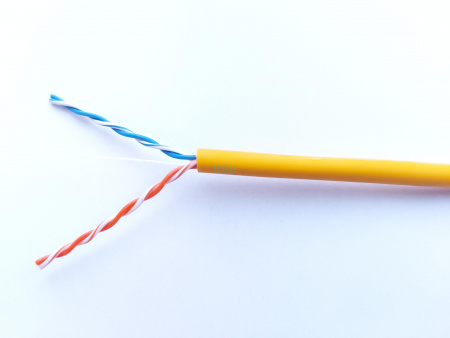 Кабель Eletec UTP 5E 2x2xAWG24 LSZH,305м, медь