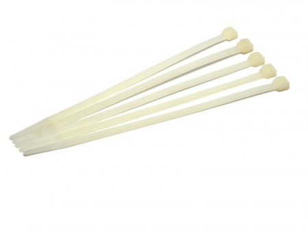 Стяжки Optimus 3,6x200мм белые/черные (100шт)