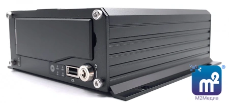 Мобильный видеорегистратор "М2Медиа-1080p" v.2.0 (4-канальный AHD+1IP)